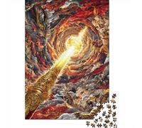 Jigsaw Puzzles 1000 Pieces for Adults Dragon Vs. Tiger Epic Battle Artwork Adult Puzzles Relaxing Games Difficult Hard Deal As Gifts for The Whole Family 52x38cm/1000pcs