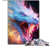 Jigsaw Puzzles 1000 Pieces for Adults Dragons Quest Jigsaw Puzzles size 26x38cm Interactive Family Game, Brain Challenge, Educational Toy
