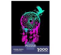 Jigsaw Puzzles 1000 Pieces for Adults Dream Catcher Wall Art Print Adult Puzzles Toy Wall Decor But Fun And Humorous Help The Brain Exercise 70x50cm/1000pcs