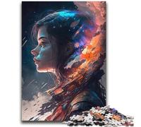 Jigsaw Puzzles 1000 Pieces for Adults Dreaming Anime Girl Difficult Hard Brain Teaser Game Secret Santa Gifts 38x52cm