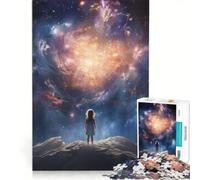 Jigsaw Puzzles 1000 Pieces for Adults Dreaming Of Another World, Brain Teaser Game, Perfect Decoration, Unique Birthday And Xmas Gifts 50x75cm