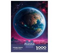 Jigsaw Puzzles 1000 Pieces for Adults Earth from Space Adult Jigsaw Puzzle DIY Toys Birthday Present Stress Reduction Gifts 38x26cm/1000pcs