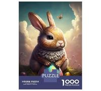 Jigsaw Puzzles 1000 Pieces for Adults Easter Bunny IX Puzzle for Adults Hands-on Game Improve Memory Deal As Gifts for The Whole Family 70x50cm/1000pcs