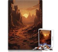 Jigsaw Puzzles 1000 Pieces for Adults Echoes of A Fallen Empire Enjoy Gentle Leisure Relaxation Stable Fit Accurate Cutting Toy Size 38x26cm