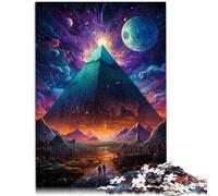 Jigsaw Puzzles 1000 Pieces for Adults Egypt C C AFs space desert Challenging Difficult Puzzle 26x38cm Artists Collection Fine Art