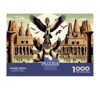 Jigsaw Puzzles 1000 Pieces for Adults Egyptian Goddess Isis Puzzles for Adults Fun Games Improve Memory Deal As Gifts for The Whole Family 52x38cm/1000pcs
