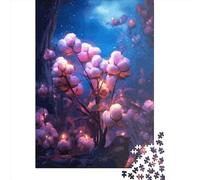 Jigsaw Puzzles 1000 Pieces for Adults Epic Cotton Puzzle for Adults Wooden Board Puzzles Family Decoration 1000pcs (75x50cm)