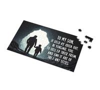 Jigsaw Puzzles 1000 Pieces For Adults Exploring The Unknown Together: A Father And Son'S Journey Picture Puzzle Toys For Boys 6-8 Jigsaw Puzzles 500 Pieces(1000PCS)