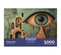 Jigsaw Puzzles 1000 Pieces for Adults Eye of The Beholder Jigsaw Puzzle Relax Games Precision Cutting Unique Birthday And Gifts 70x50cm/1000pcs