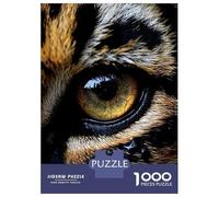 Jigsaw Puzzles 1000 Pieces for Adults Eye of Tiger Adult Jigsaw Relax Games Difficult Challenge Help The Brain Exercise 70x50cm/1000pcs