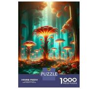 Jigsaw Puzzles 1000 Pieces for Adults Fairy Tale Mushroom Forest Puzzle for Adults Family Game Improve Memory Unique Birthday And Gifts 70x50cm/1000pcs