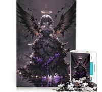 Jigsaw Puzzles 1000 Pieces for Adults Fallen Angel's Lament, Anti-Stress Toys, Tough Challenge, Unique Birthday And Gifts 50x75cm