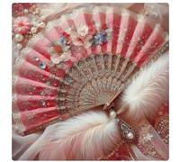 Jigsaw Puzzles 1000 Pieces for Adults Fan Flower Pink, Fun Challenging Jigsaws for adults 1000 Piece, Puzzle Educational Games for Families, Home Decoration puzzles