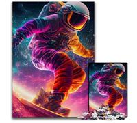 Jigsaw Puzzles 1000 Pieces for Adults Fantasy Astronaut Challenging Puzzles Intricate Design for Teenagers, DIY Decor, And Brain-Boosting Fun 26X38CM/10.23x14.96inch