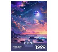 Jigsaw Puzzles 1000 Pieces for Adults Fantasy Beach Sunset Art Print Adult Puzzles Toy Wall Decor But Fun And Humorous Help The Brain Exercise 38x26cm/1000pcs