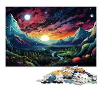 Jigsaw Puzzles 1000 Pieces for Adults Fantasy Beautiful Scenery Challenging Difficult Puzzle A Work of Art for Teens Age 14 Years Up 1000 PCS(38x26cm)