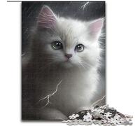 Jigsaw Puzzles 1000 Pieces for Adults Fantasy Cat 1000Pc Adults Jigsaw Puzzle Relaxing Entertainment, Home Decor 50X75CM