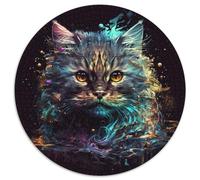 Jigsaw Puzzles 1000 Pieces for Adults Fantasy Cat Difficult Puzzles for Adults Perfect Home Or Office Decor,Ideal (Size 67.5x67.5cm)