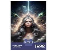 Jigsaw Puzzles 1000 Pieces for Adults Fantasy Goddess Art Print Adult Puzzles Relaxing Games Difficult Hard Deal As Gifts for The Whole Family 52x38cm/1000pcs