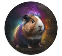Jigsaw Puzzles 1000 Pieces for Adults Fantasy Guinea Pig Puzzles for Adults DIY Home Decor Brain Teaser Game for Teenagers (Size 67.5x67.5cm)