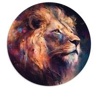 Jigsaw Puzzles 1000 Pieces for Adults Fantasy Lion Paper Jigsaw Puzzles Gift DIY Fun Suitable for Home Living Room Office Decoration 1000pcs (67.5x67.5cm)
