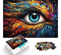 Jigsaw Puzzles 1000 Pieces for Adults Fantasy Phoenix Eyes puzzle wall decoration 26x38cm Unique Home Decor and Gifts for teenager Age 14 Up
