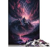Jigsaw Puzzles 1000 Pieces for Adults Fantasy Snow Mountain Jigsaw Puzzle Set Adult Toys Gift Jigsaw for Home Wall Decoration 1000pcs (75x50cm)