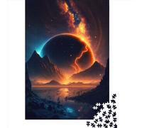 Jigsaw Puzzles 1000 Pieces for Adults | Fantasy_Sunset_Landscape Puzzles | 1000 Piece Jigsaw Educational Games Home Decoration Puzzle 1000pcs (38x26cm)