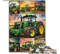 Jigsaw Puzzles 1000 Pieces for Adults Farm Implement Tractor 1000 Piece Jigsaw Puzzles for Adults Adult & Family Activity, DIY Home Decor Gift (size 26x38cm)