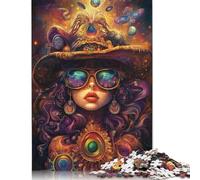 Jigsaw Puzzles 1000 Pieces for Adults Fashionable Lady Jigsaw Puzzles 1000 Pieces for Adults 1000pcs (38x26cm)
