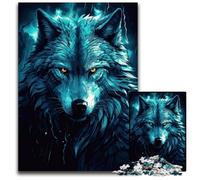 Jigsaw Puzzles 1000 Pieces for Adults Fenrir The Norse WolfDifficult Puzzles for Adults Interactive Family Game Ideal Family Activity Game 1000 PCS(38x26cm)