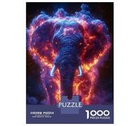 Jigsaw Puzzles 1000 Pieces for Adults Fiery Elephant Nebula Jigsaw Puzzle Relax Games Precision Cutting Unique Birthday And Gifts 70x50cm/1000pcs