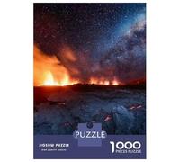 Jigsaw Puzzles 1000 Pieces for Adults Fire And Sky Puzzle for Adults Hands-on Game Improve Memory Deal As Gifts for The Whole Family 52x38cm/1000pcs