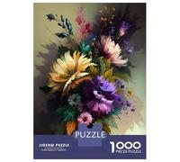 Jigsaw Puzzles 1000 Pieces for Adults Flower Art Series Style 7 Jigsaws for Adults Fun Games A Work of Art Deal As Gifts for The Whole Family 70x50cm/1000pcs