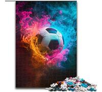 Jigsaw Puzzles 1000 Pieces for Adults Football Sports Jigsaw Made of cardboard,Relaxing Entertainment, Home Decor 1000pcs(26x38cm)