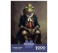Jigsaw Puzzles 1000 Pieces for Adults Frog Imagination Puzzles for Adults Fun Games Improve Memory Deal As Gifts for The Whole Family 38x26cm/1000pcs