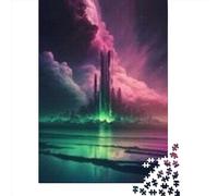 Jigsaw Puzzles 1000 Pieces for Adults | Futuristic_City_Building Puzzles | 1000 Piece Jigsaw Educational Games Home Decoration Puzzle 1000pcs (38x26cm)