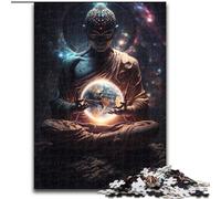 Jigsaw Puzzles 1000 Pieces for Adults Galaxy Art Buddha Puzzle for Teenagers Family Educational Games Home Decoration Gift (size : 26x38cm)