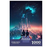 Jigsaw Puzzles 1000 Pieces for Adults Galaxy Astral Lovers Puzzles for Adults DIY Toys Home Decoration Help The Brain Exercise 38x26cm/1000pcs