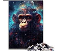 Jigsaw Puzzles 1000 Pieces for Adults Galaxy Monkey Jigsaw for Teenagers Family Educational Games Home Decoration Gift (size : 50x75cm)