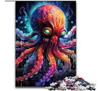 Jigsaw Puzzles 1000 Pieces for Adults Galaxy Octopus Puzzles for Adults Ideal for Home & Office Decor, for Birthday (Szie 26x38cm)