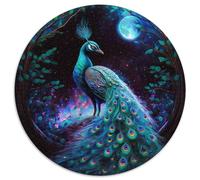 Jigsaw Puzzles 1000 Pieces for Adults Galaxy Peacock Difficult Puzzles for Adults Perfect Home Or Office Decor,Ideal (Size 67.5x67.5cm)