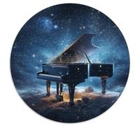 Jigsaw Puzzles 1000 Pieces for Adults Galaxy Piano Paper Jigsaw Puzzles Making It A Great Gift for Family Fun 1000pcs (67.5x67.5cm)