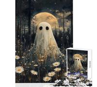 Jigsaw Puzzles 1000 Pieces for Adults Ghost in The Forest Practical Game Difficult Challenge Home Decoration Toys Birthday Present, Gifts, (38x26cm)