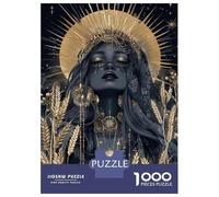 Jigsaw Puzzles 1000 Pieces for Adults Golden Goddess Wall Art Print Puzzles for Adults DIY Toys Home Decoration Help The Brain Exercise 70x50cm/1000pcs