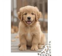 Jigsaw Puzzles 1000 Pieces for Adults | Golden Retriever Puzzles | 1000 Piece Jigsaw Educational Games Home Decoration Puzzle 1000pcs (75x50cm)