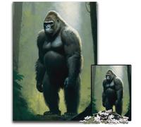 Jigsaw Puzzles 1000 Pieces for Adults Gorilla Art Style Jigsaw Puzzles Adult Game Gift Family Interactive Game Brain Challenge Gift 1000 PCS(75x50cm)
