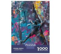Jigsaw Puzzles 1000 Pieces for Adults Graffiti Climber Adult Jigsaw Hands-on Game Difficult Hard Unique Birthday And Gifts 70x50cm/1000pcs