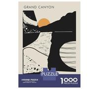 Jigsaw Puzzles 1000 Pieces for Adults Grand Canyon National Park Minimalist Art Jigsaw for Adults Family Games A Work of Art Help The Brain Exercise 52x38cm/1000pcs