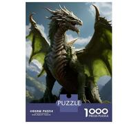 Jigsaw Puzzles 1000 Pieces for Adults Green Earth Elder Dragon Adult Puzzles Toy Wall Decor But Fun And Humorous Help The Brain Exercise 38x26cm/1000pcs